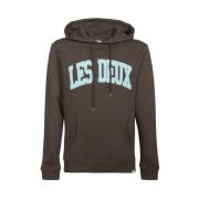 Katoenen Hoodie Les Deux , Gray , Heren