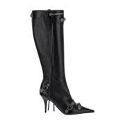 Stijlvolle Hoge Hoge Laarzen Balenciaga , Black , Dames