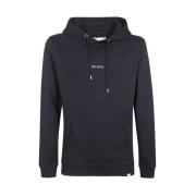 Katoenen Hoodie met Ribboorden Les Deux , Blue , Heren