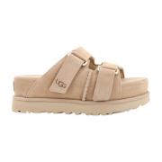 Beige Sandalen met Verstelbare Band UGG , Beige , Dames