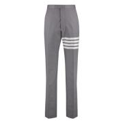 Op maat gemaakte broek met driekleurig detail Thom Browne , Gray , Her...