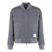 Wollen bomberjack Thom Browne , Gray , Heren