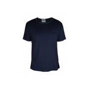 Blauwe Rockstud Untitled T-shirt Valentino Garavani , Blue , Heren