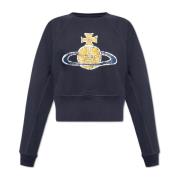 Tijdmachine bedrukte sweatshirt Vivienne Westwood , Blue , Dames
