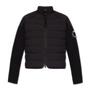 Cardigan met dons voorkant Moncler , Black , Dames