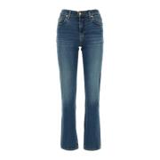Ellie Stretch Denim Jeans 7 For All Mankind , Blue , Dames