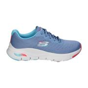 Damesportschoenen Skechers , Blue , Dames