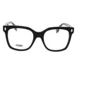 Stijlvolle Fendi Zonnebril Fendi , Black , Unisex