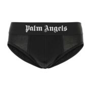 Stretch katoenen slip set Palm Angels , Black , Heren