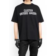 Zwart Cluster Grosses Wasser T-Shirt Undercover , Black , Heren