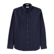 Zomeroverhemd met slim fit Hartford , Blue , Heren