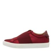 Pre-owned Satin sneakers Givenchy Pre-owned , Red , Dames