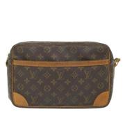 Pre-owned Canvas louis-vuitton-bags Louis Vuitton Vintage , Brown , Da...