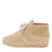 Pre-owned Canvas sneakers Chanel Vintage , Beige , Dames