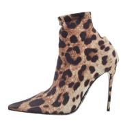 Pre-owned Fabric boots Dolce & Gabbana Pre-owned , Brown , Dames