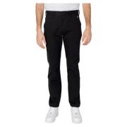 Tapered Heren Chino Tommy Jeans , Black , Heren