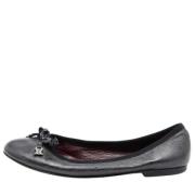 Pre-owned Leather flats Celine Vintage , Black , Dames