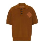 Karamel Polo Shirt MCM , Brown , Dames
