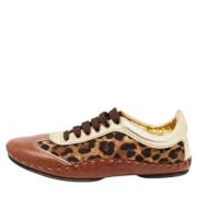 Pre-owned Canvas sneakers Dolce & Gabbana Pre-owned , Brown , Dames