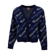 Verdy Cardigan Sweaters Kenzo , Blue , Dames