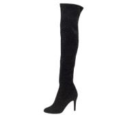 Pre-owned Fabric boots Jimmy Choo Pre-owned , Black , Dames