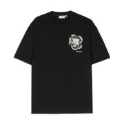 Zwarte T-shirts en Polos Calvin Klein , Black , Heren