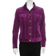 Pre-owned Corduroy outerwear Emilio Pucci Pre-owned , Purple , Dames