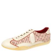 Pre-owned Fabric sneakers Louis Vuitton Vintage , Beige , Dames