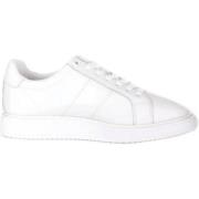 Luxe Leren Sneaker Ralph Lauren , White , Dames