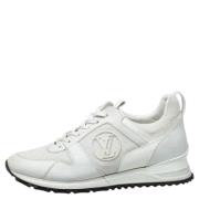 Pre-owned Mesh sneakers Louis Vuitton Vintage , White , Dames