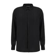 Stijlvolle Overhemden Saint Laurent , Black , Heren
