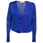Pre-owned Fabric tops Emilio Pucci Pre-owned , Blue , Dames