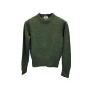 Pre-owned Wool tops Acne Studios Pre-owned , Green , Dames