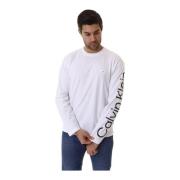 Comfortabele pasvorm met lange mouwen en logo T-shirt Calvin Klein , W...