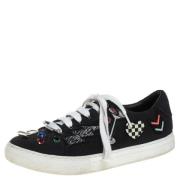 Pre-owned Canvas sneakers Marc Jacobs Pre-owned , Black , Dames