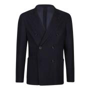 Stijlvolle Deconstructed Jas voor Heren Lardini , Blue , Heren