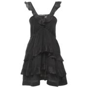 Pre-owned Cotton dresses Isabel Marant Pre-owned , Black , Dames