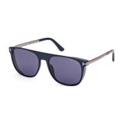 Klassieke zonnebril Tom Ford , Blue , Unisex