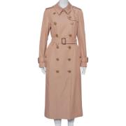 Pre-owned Cotton outerwear Burberry Vintage , Pink , Dames