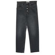 Pre-owned Denim jeans Isabel Marant Pre-owned , Gray , Dames