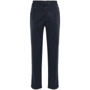 Slim-Fit BLU Navy Jeans Kiton , Blue , Heren