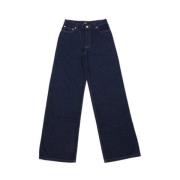 Klassieke Bootcut Jeans A.p.c. , Blue , Dames
