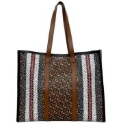 Pre-owned Canvas totes Burberry Vintage , Multicolor , Dames