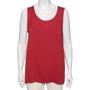 Pre-owned Silk tops Dolce & Gabbana Pre-owned , Red , Dames