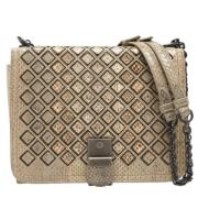 Pre-owned Leather shoulder-bags Bottega Veneta Vintage , Gray , Dames