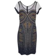 Pre-owned Knit dresses Alexander McQueen Pre-owned , Black , Dames