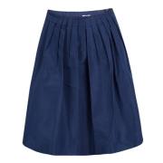 Pre-owned Fabric bottoms Miu Miu Pre-owned , Blue , Dames