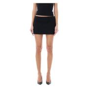 Micro Mini Rok Wardrobe.nyc , Black , Dames