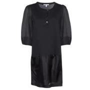 Pre-owned Silk dresses Chloé Pre-owned , Black , Dames