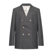 Dubbelrijige blazer Ami Paris , Gray , Heren